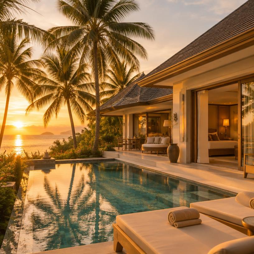 Sunset Pool Villa Resort, Goa · per night